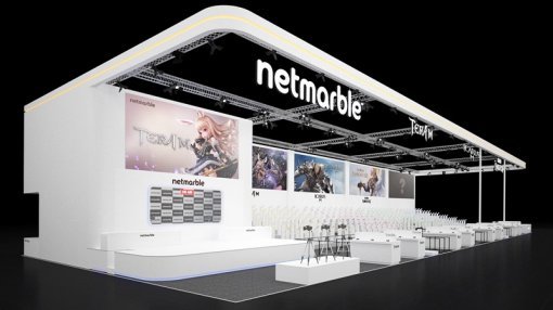 넷마블 지스타 부스 조감도(출처=게임동아)