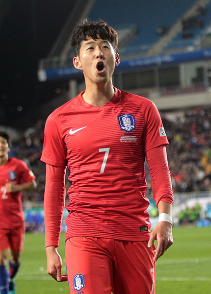 축구대표팀 손흥민. 사진제공｜스포츠코리아