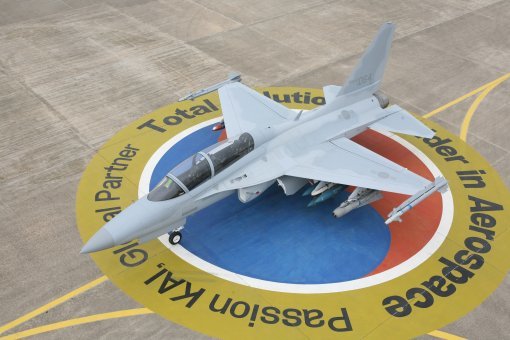 한국에서 제작한 초음속 고등 훈련기 T-50 골든이글. 한국항공우주산업(KAI) 제공
