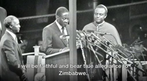 로버트 무가베 짐바브웨 대통령. 사진=BBC 캡쳐