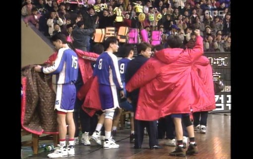 1994년 MBC 농구 드라마 ‘마지막 승부’의 한장면