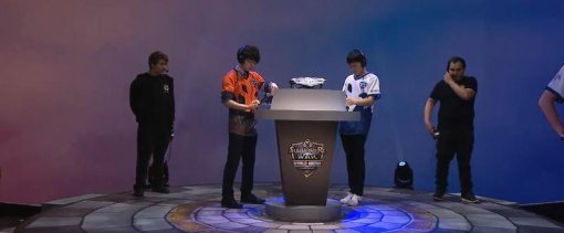 일본 도쿄 유티플러스 선수와 한국 지돌 선수/ 공식대회영상 캡처