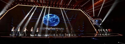 스마일게이트 e스포츠 CFS2017 개막 장면 / 스마일게이트 제공