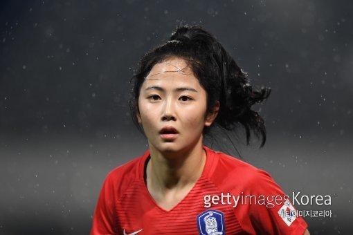 여자축구대표팀 이민아. 사진=게티이미지코리아