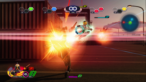 가면라이더 클라이맥스 파이터즈 스크린샷(출처=게임동아)