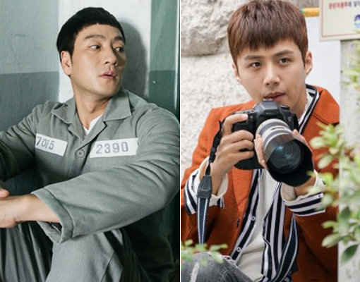 tvN ‘슬기로운 감빵생활’의 박해수(왼쪽)-MBC ‘투깝스’의 김선호. 사진제공｜tvN·피플스토리컴퍼니