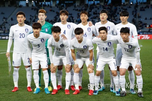 한국 남자축구대표팀. 사진=게티이미지코리아