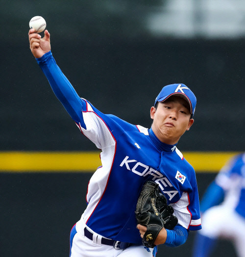 삼성 양창섭. 사진제공｜WBSC