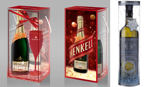 독일 스파클링 와인 ‘헨켈 할브 트로켄’-이탈리아 스파클링 와인 ‘발비 소프라니 모스카토 다스티’(오른쪽).