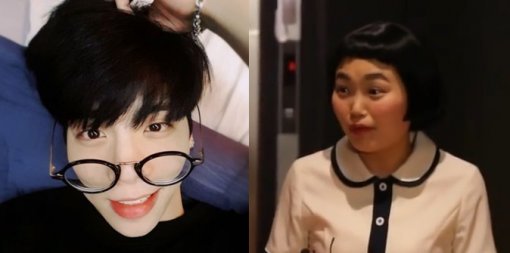 (왼쪽부터) 종현, 최서인. 사진=종현 인스타그램. tvN 유튜브 영상 캡처