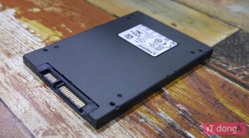 킹스톤 A400 SSD 후면(출처=IT동아)