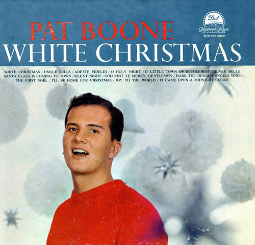 미국 가수 팻 분의 ‘White Christmas’ 음반 표지.