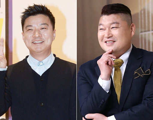 방송인 김생민(왼쪽)-강호동. 사진｜KBS·동아닷컴DB
