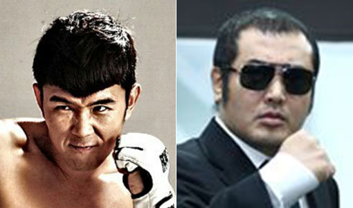 윤형빈-김보성(오른쪽). 사진제공｜로드FC