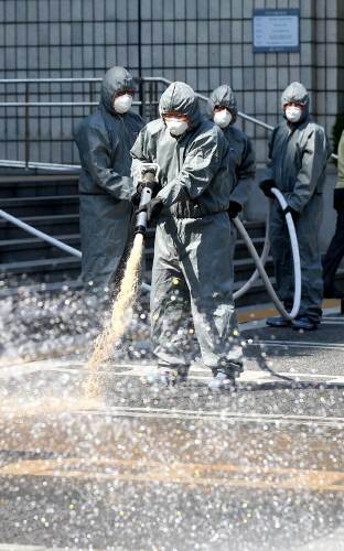 해당 사진은 기사와 관련 없음(동아일보=전시 감염병(페스트, 탄저균 등) 테러 대비 훈련)