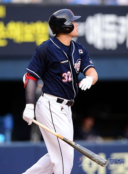 두산 김재환. 스포츠동아DB