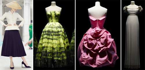 크리스티앙 디오르는 1947년 ‘뉴 룩’을 시작으로 여성의 우아함을 드러내는 패션을 선보여 왔다. 파리장식미술관에서 진행 중인 ‘크리스티앙 디오르, 꿈의 디자이너’ 전시는 디오르 70년 역사를 망라해 보여준다. 크리스티앙 디오르 제공