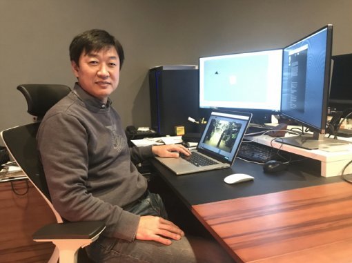 < VFX 1세대, 위지윅스튜디오 박관우 대표, 출처: 경기문화창조허브 >