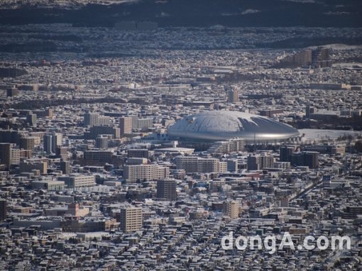 ▲ 삿포로시의 전경