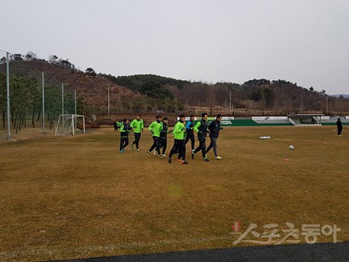 4일 전북 현대가 완주군에 위치한 클럽하우스에서 2018년 첫 소집훈련을 진행했다. 완주 | 남장현 기자 yoshike3@donga.com