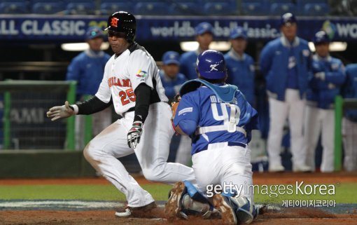 지난 2013 WBC에서 네덜란드에 패한 한국. 사진=게티이미지코리아