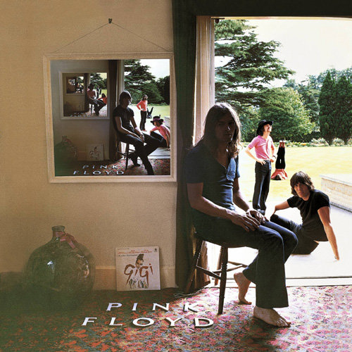 디자인 그룹 ‘힙노시스’가 제작한 영국 밴드 핑크 플로이드의 1969년 음반 ‘Ummagumma’ 표지. 영국 케임브리지의 사택에서 하나의 사진이 그 안에서 반복적으로 나타나는 ‘미장아빔(mise en abyme)’ 기법으로 촬영했다.