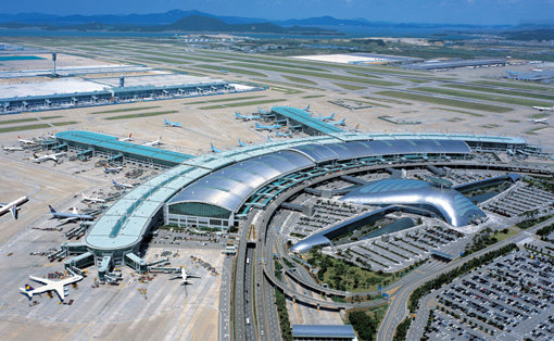 인천국제공항 전경.