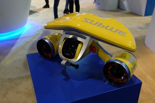 수중 탐색용 드론도 CES 2018에서 다수 공개됐다.(출처=IT동아)