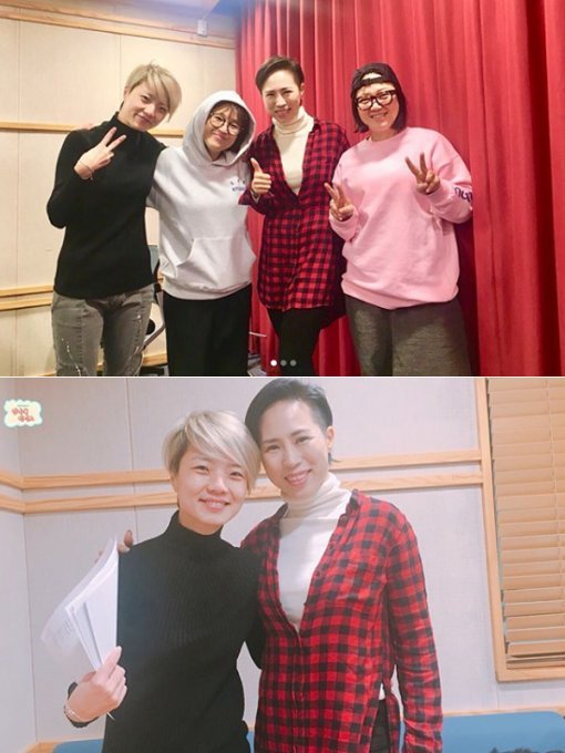 사진= SBS 러브FM ‘송은이, 김숙의 언니네 라디오’ 인스타그램