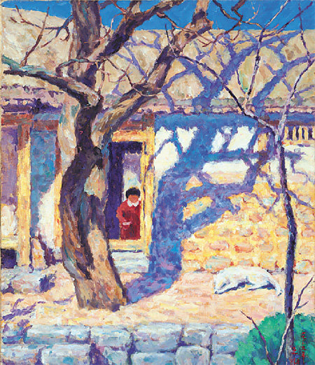 5월 ‘내가 사랑하는 미술관, 근대의 걸작’에서 전시될 오지호(1905∼1982)의 ‘남향집’, 덕수궁관.