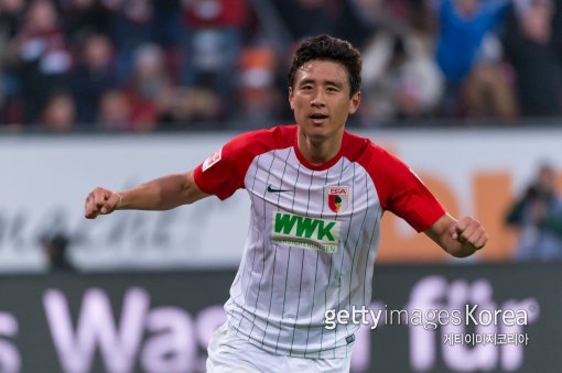 아우크스부르크 구자철. 사진=게티이미지코리아