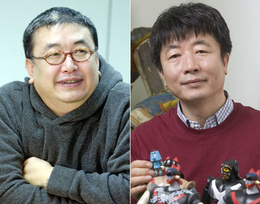 영화 제작자 차승재 대표(왼쪽)-신철 대표. 동아일보DB·스포츠동아DB