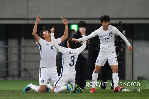 축구대표팀 김신욱-김진수-이재성(왼쪽부터). 사진=게티이미지코리아