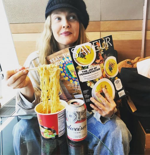 사진출처｜드류 베리모어 인스타그램