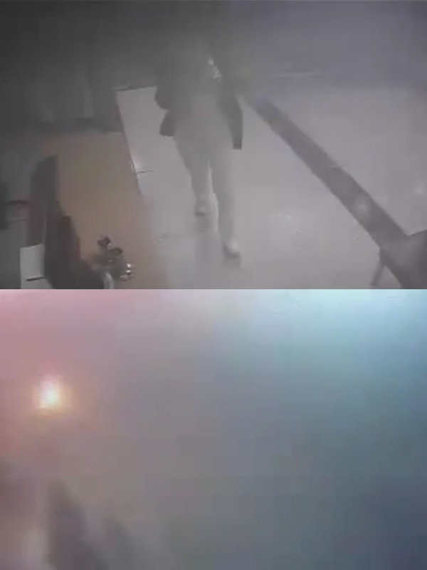 사진=밀양 세종병원 화재 CCTV 영상 캡처