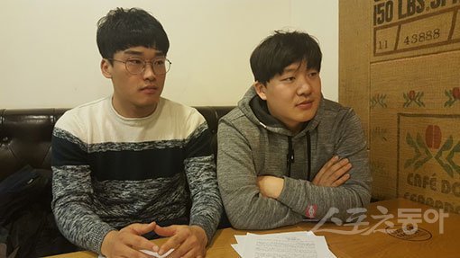 김설경(왼쪽)과 경성현. 고봉준 기자 shutout@donga.com