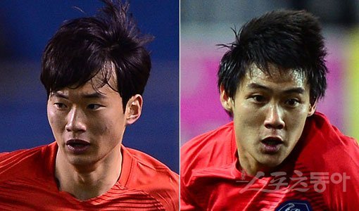 축구대표팀 김진수-최철순(오른쪽). 스포츠동아DB
