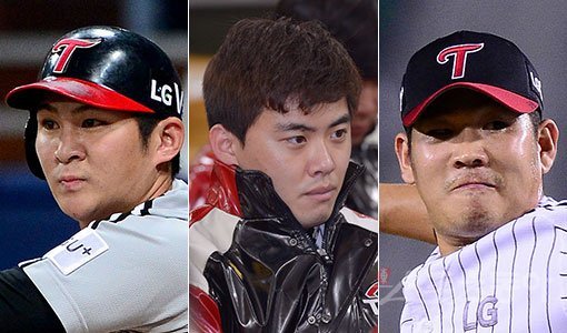 LG 오지환-임정우-정찬헌(왼쪽부터). 스포츠동아DB