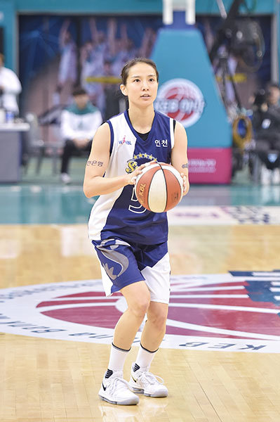 신한은행 김연주. 사진제공｜WKBL