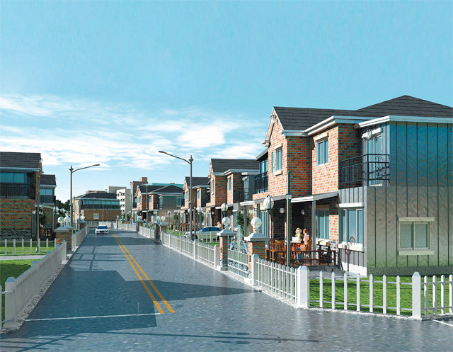 평택 파인힐타운 투시도