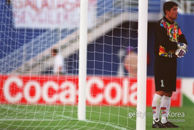 1994 미국 월드컵 당시 최인영. 사진=게티이미지코리아