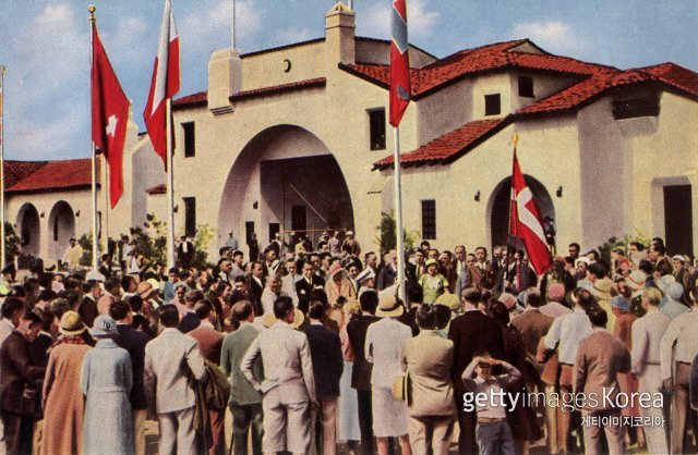 1932년 LA올림픽 당시 선수촌. 사진=게티이미지코리아