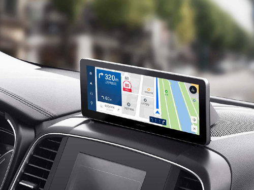 네이버 카 인포테인먼트 플랫폼 ‘어웨이’.