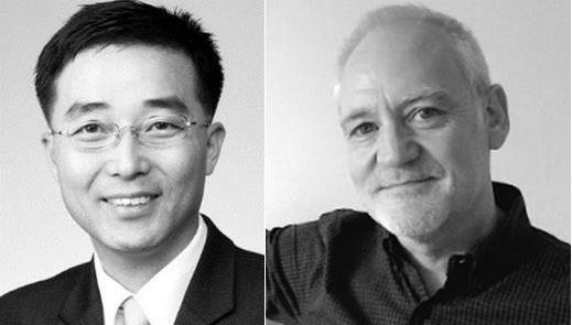 (좌측) 이호영 교수 서울대학교 언어학과 교수(음성학 박사) 한국음성학회 회장 (역임)/ (우측) Dr. Geoff Lindsey/PhD in Linguistics (UCLA) Honorary Lecturer (UCL)