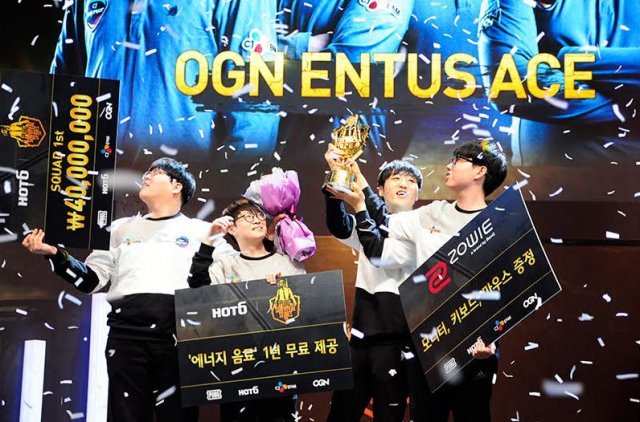 OGN ENTUS Ace, PSS Beta 우승 / OGN 제공