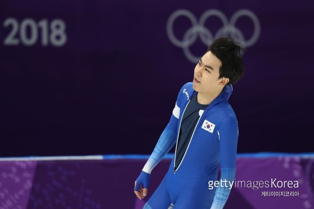 남자 스피드스케이팅대표 김민석. 사진=게티이미지코리아
