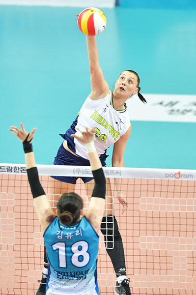 현대건설 소냐. 사진제공｜KOVO