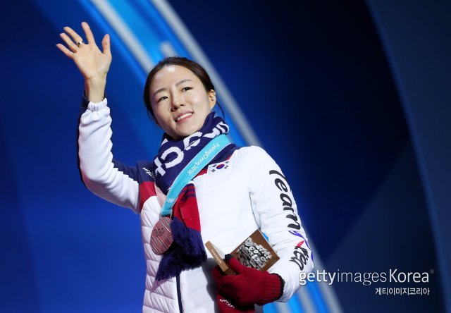 여자 스피드스케이팅 500m 은메달리스트 이상화. 사진=게티이미지코리아