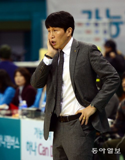 우리은행 위성우 감독