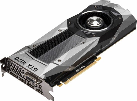 지포스 GTX 1070 그래픽카드 (출처=엔비디아)